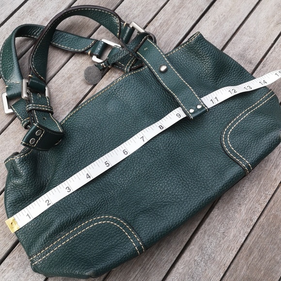 Rabeanco green leather bag - Picture 12 of 15